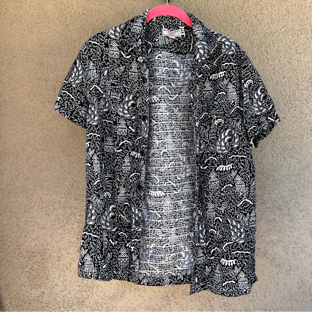 J.Crew Wallace & Barnes Men’s Button Down Short Sleeve Camp Shirt Small